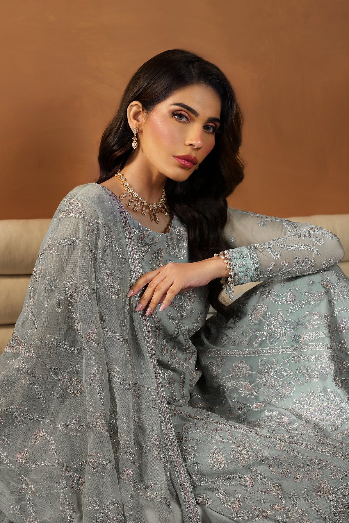Zarif | Nauroz Festive Formals | ZFN 02 AMROZE -  Zarif Formal - Original Designer Dress - House of Maryam