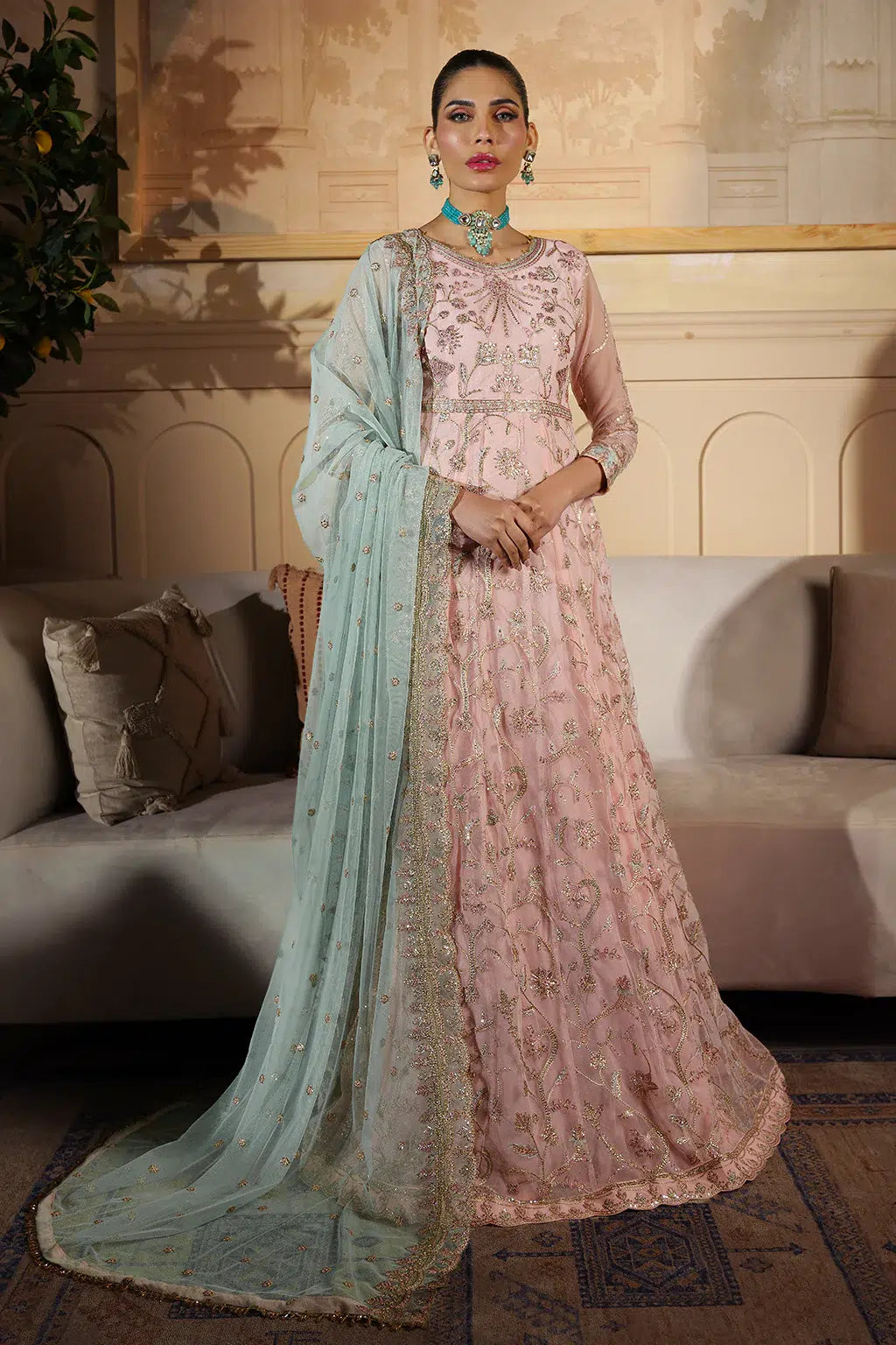 Zarif | Nauroz Festive Formals | ZFN 04 SAMARA -  Zarif Formal - Original Designer Dress - House of Maryam