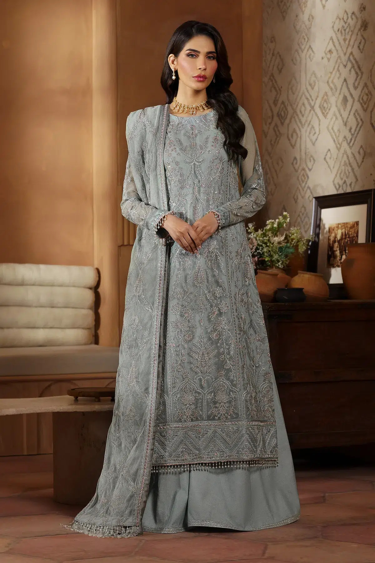 Zarif | Nauroz Festive Formals | ZFN 02 AMROZE -  Zarif Formal - Original Designer Dress - House of Maryam