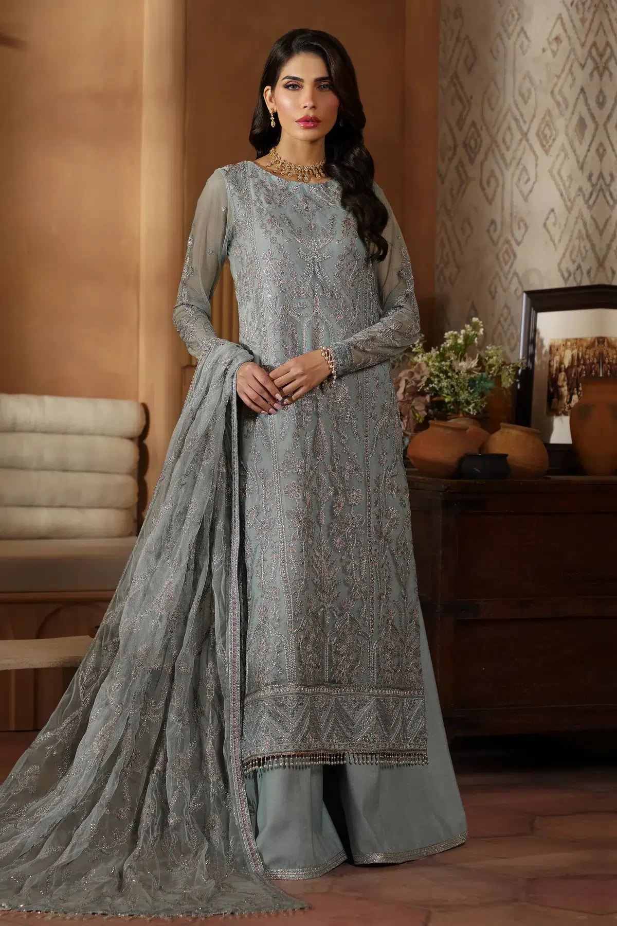 Zarif | Nauroz Festive Formals | ZFN 02 AMROZE -  Zarif Formal - Original Designer Dress - House of Maryam