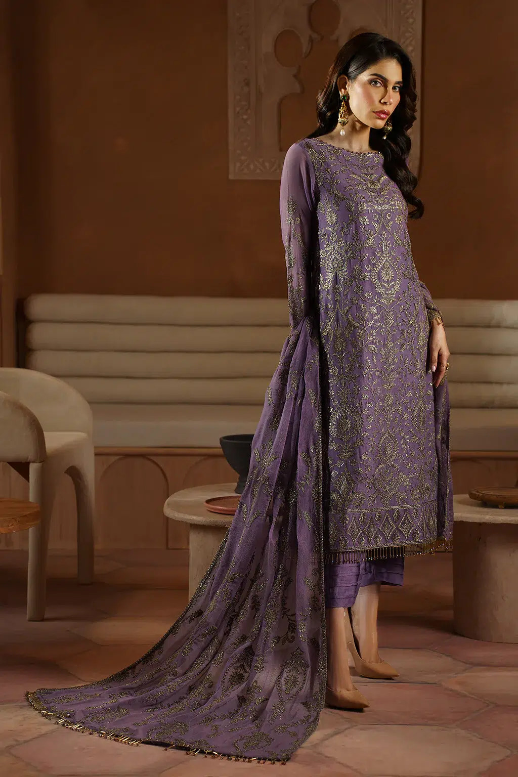 Zarif | Nauroz Festive Formals | ZFN 03 JAHAAN -  Zarif Formal - Original Designer Dress - House of Maryam