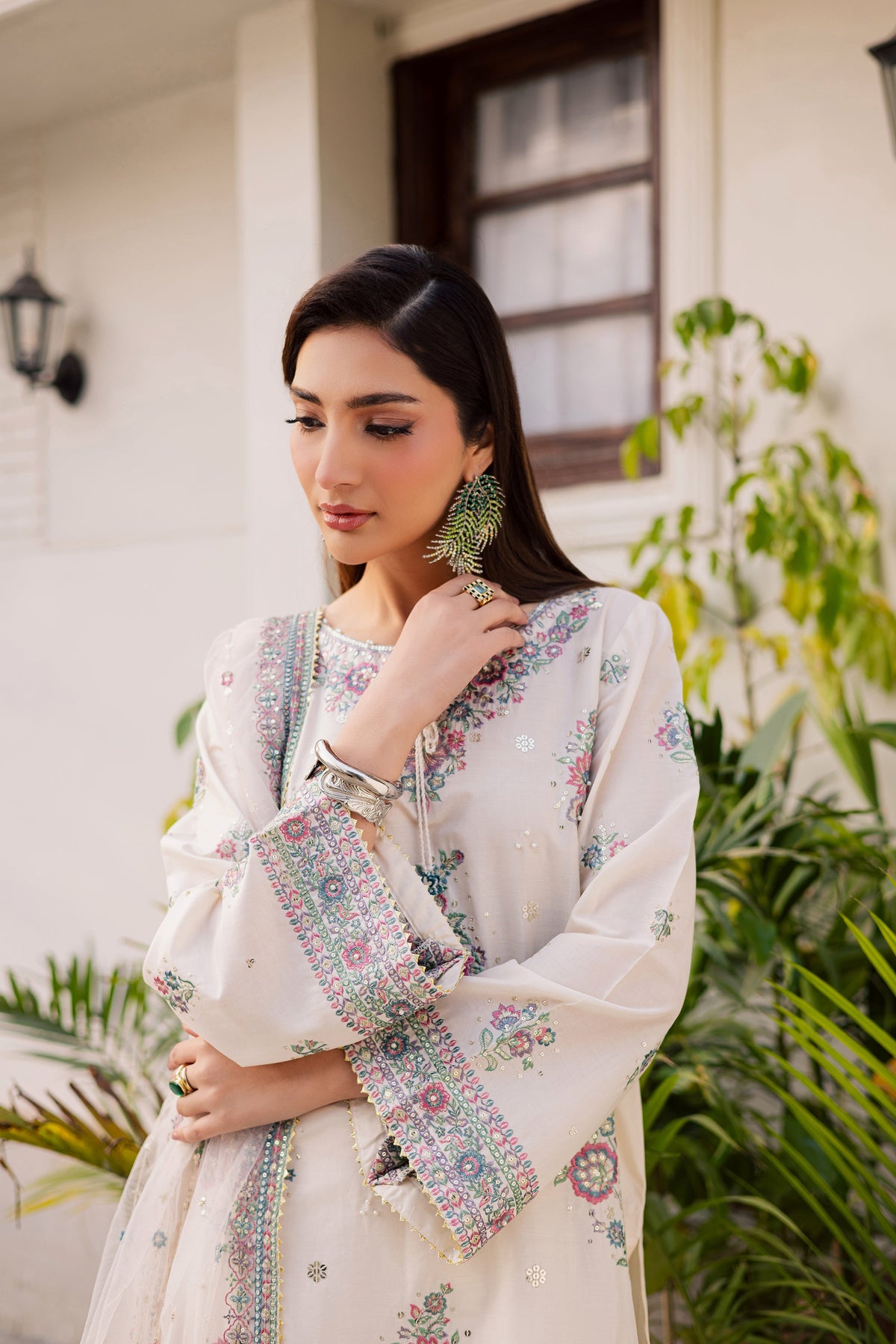 Batik | Feyre Luxury Lawn Eid Edit 26' | Zarkhuba 3Pc-2