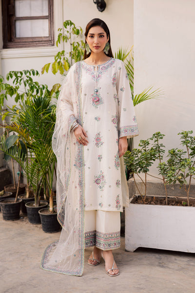 Batik | Feyre Luxury Lawn Eid Edit 26' | Zarkhuba 3Pc