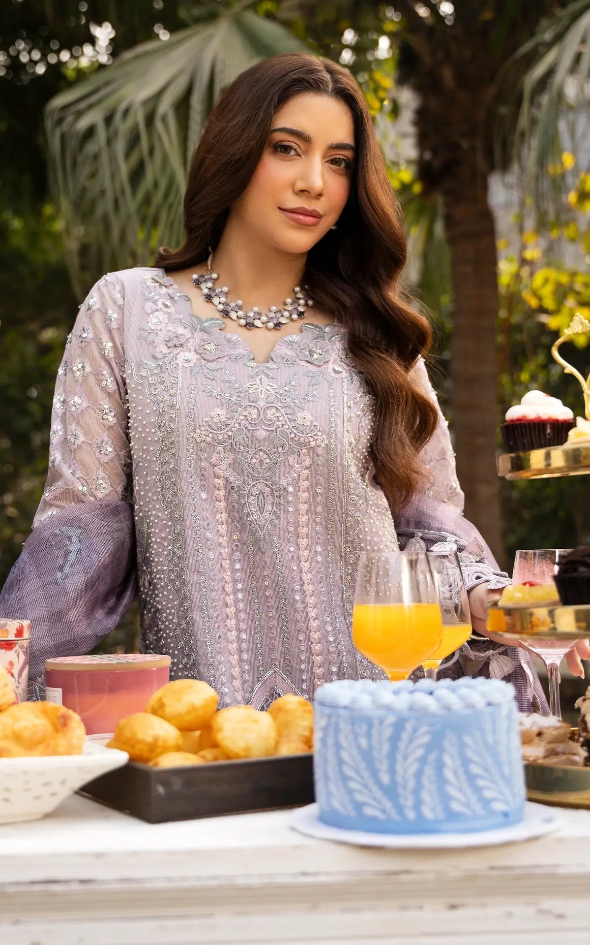 Asifa and Nabeel | Sunehri Eid 25 | Zarlish-(SEF25-02) -  Asifa and Nabeel Ladies Clothes - Original Designer Dress - House of Maryam
