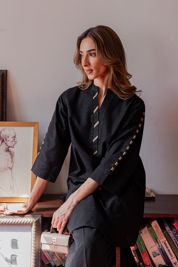 Sahar | Pret Essentials Winter 25 | Raven Core-6