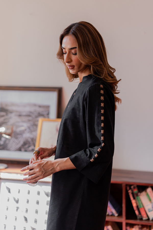Sahar | Pret Essentials Winter 25 | Raven Core-5