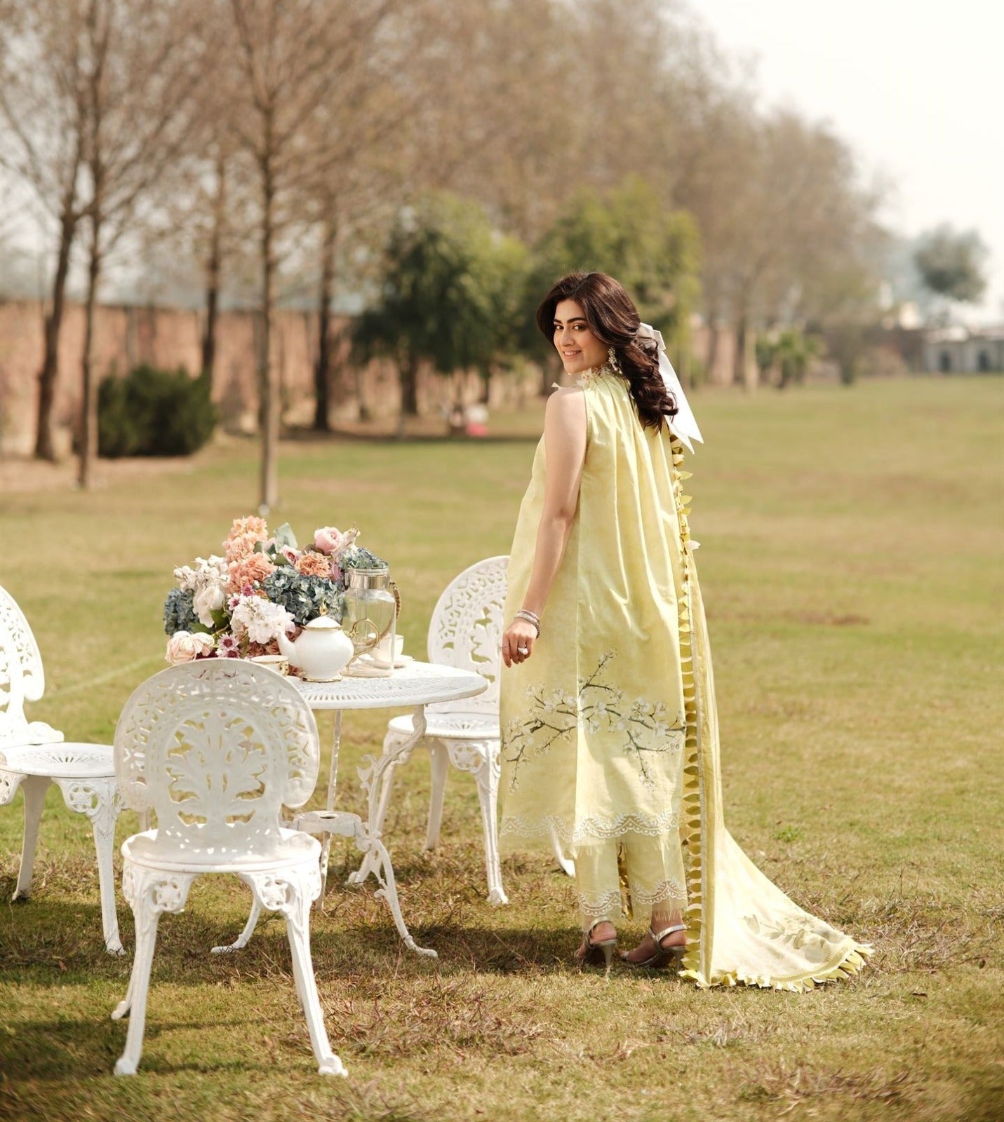 Zarqash | Luxe Lawn 24 | ZQ 13 by Zarqash - House of Maryam