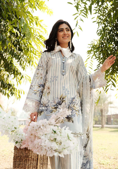 Zarqash | Luxe Lawn 24 | ZQ 15 -  Zarqash Luxury - Original Designer Dress - House of Maryam