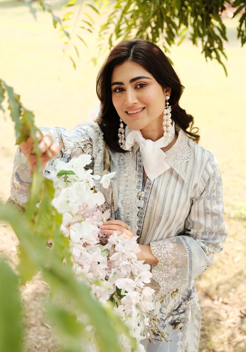 Zarqash | Luxe Lawn 24 | ZQ 15 -  Zarqash Luxury - Original Designer Dress - House of Maryam