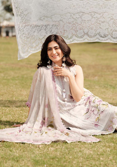 Zarqash | Luxe Lawn 24 | ZQ 3 -  Zarqash Luxury - Original Designer Dress - House of Maryam
