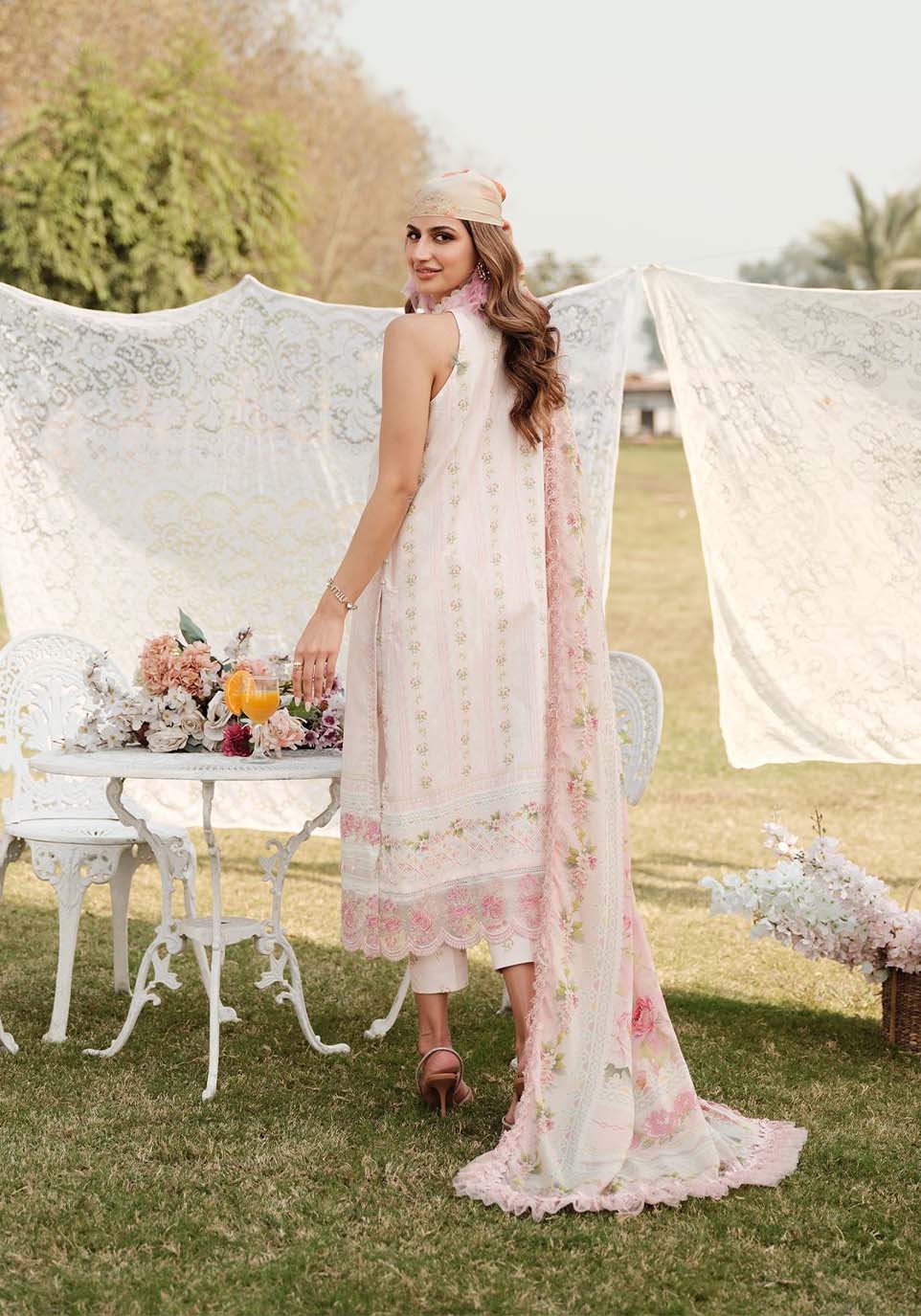 Zarqash | Luxe Lawn 24 | ZQ 5 by Zarqash - House of Maryam