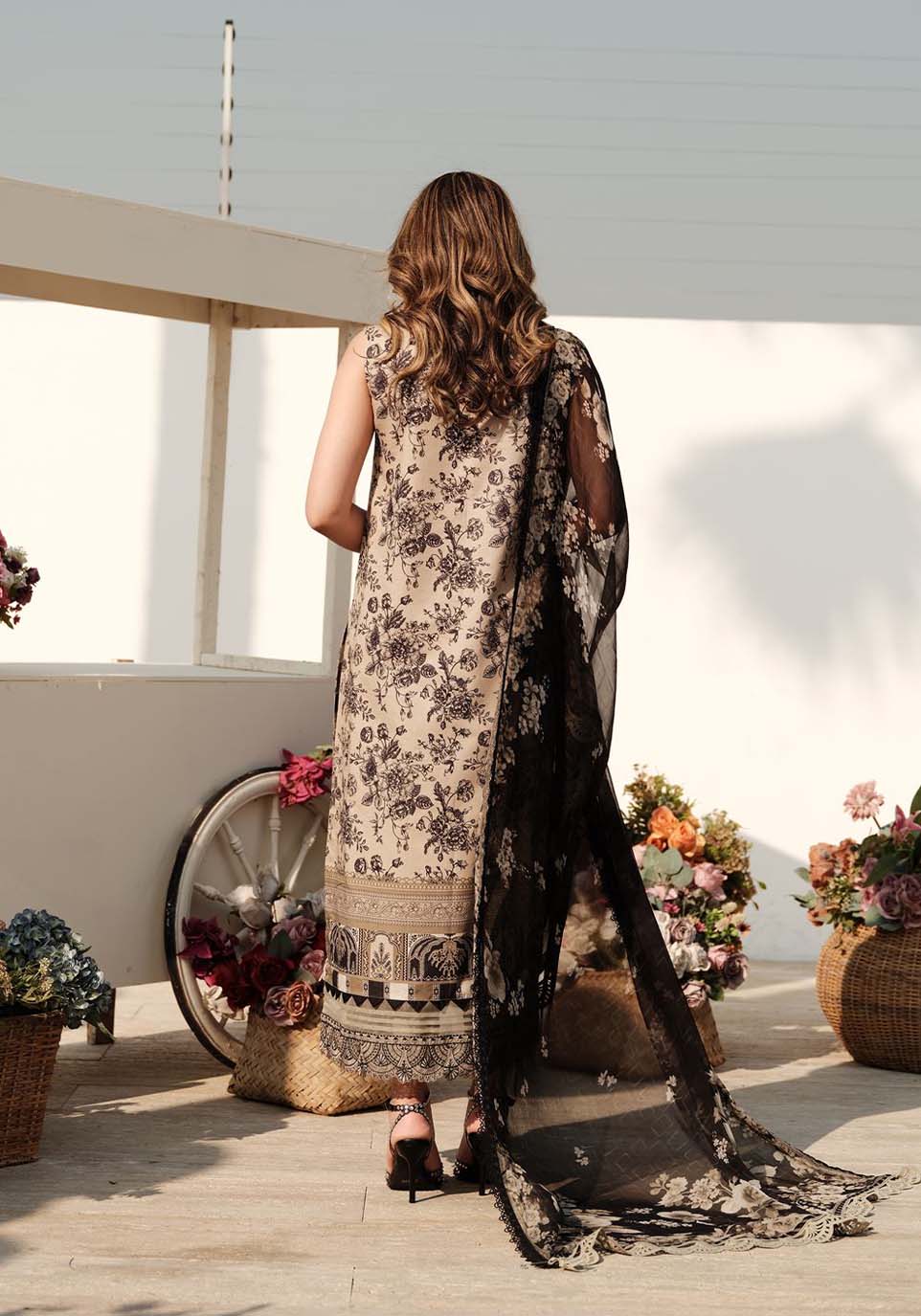 Zarqash | Luxe Lawn 24 | ZQ 1 -  Zarqash Luxury - Original Designer Dress - House of Maryam