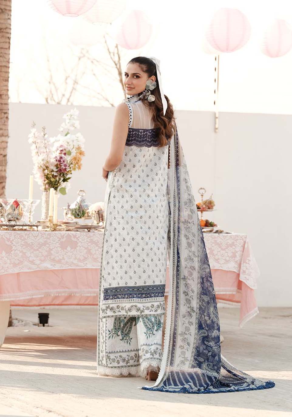 Zarqash | Luxe Lawn 24 | ZQ 10 -  Zarqash Luxury - Original Designer Dress - House of Maryam