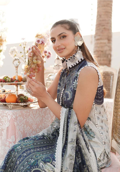 Zarqash | Luxe Lawn 24 | ZQ 10 -  Zarqash Luxury - Original Designer Dress - House of Maryam