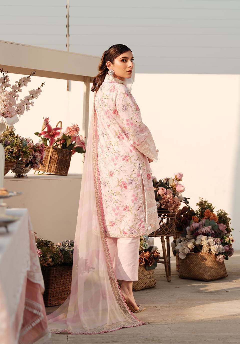 Zarqash | Luxe Lawn 24 | ZQ 12 by Zarqash - House of Maryam