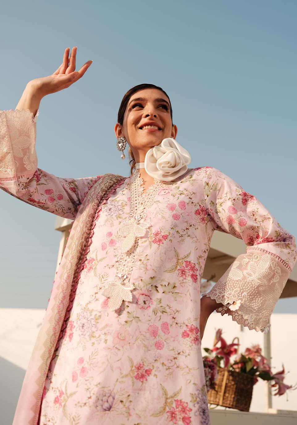 Zarqash | Luxe Lawn 24 | ZQ 12 by Zarqash - House of Maryam