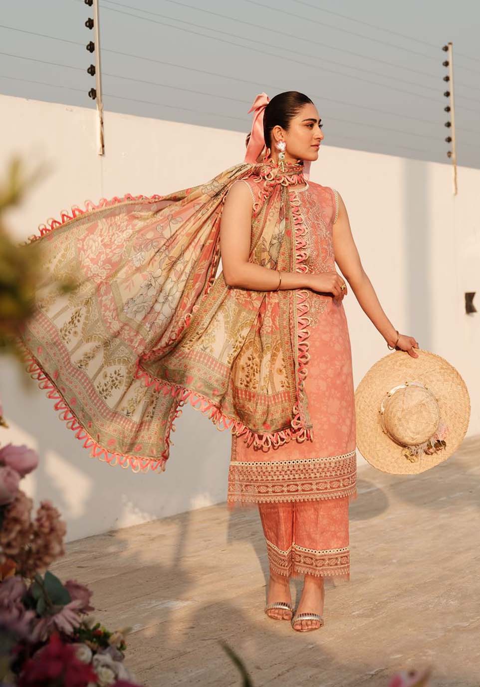 Zarqash | Luxe Lawn 24 | ZQ 4 -  Zarqash Luxury - Original Designer Dress - House of Maryam