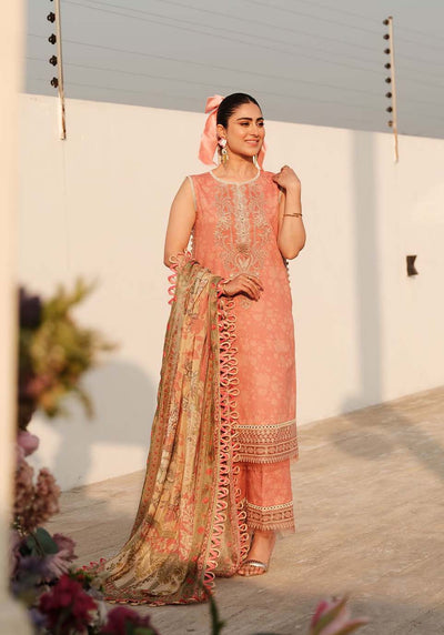 Zarqash | Luxe Lawn 24 | ZQ 4 -  Zarqash Luxury - Original Designer Dress - House of Maryam