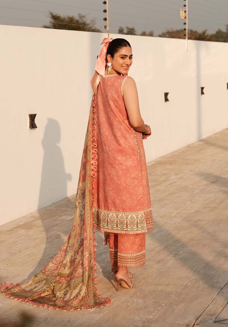 Zarqash | Luxe Lawn 24 | ZQ 4 -  Zarqash Luxury - Original Designer Dress - House of Maryam