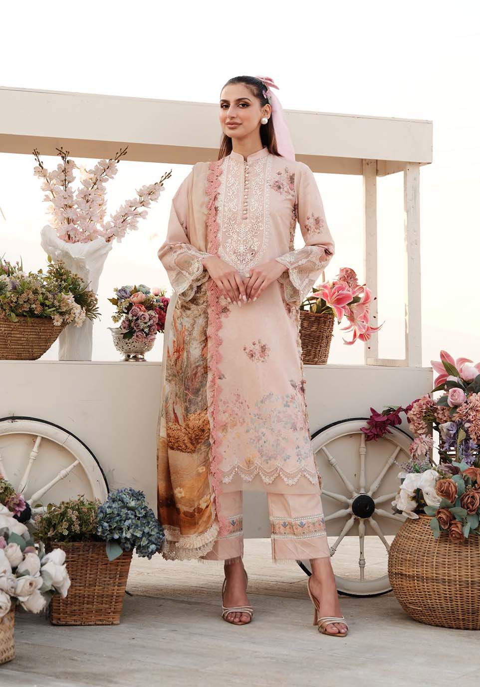 Zarqash | Luxe Lawn 24 | ZQ 11 by Designer Zarqash - House of Maryam - Pakistani Designer Ethnic Wear in {{ shop.shopifyCountryName }}