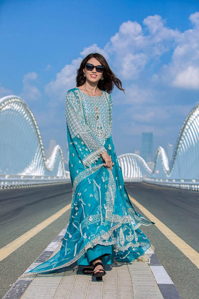 Kara | Kamdani Festive Collection | Zephyr Hues -  Kara Ladies Clothes - Original Designer Dress - House of Maryam