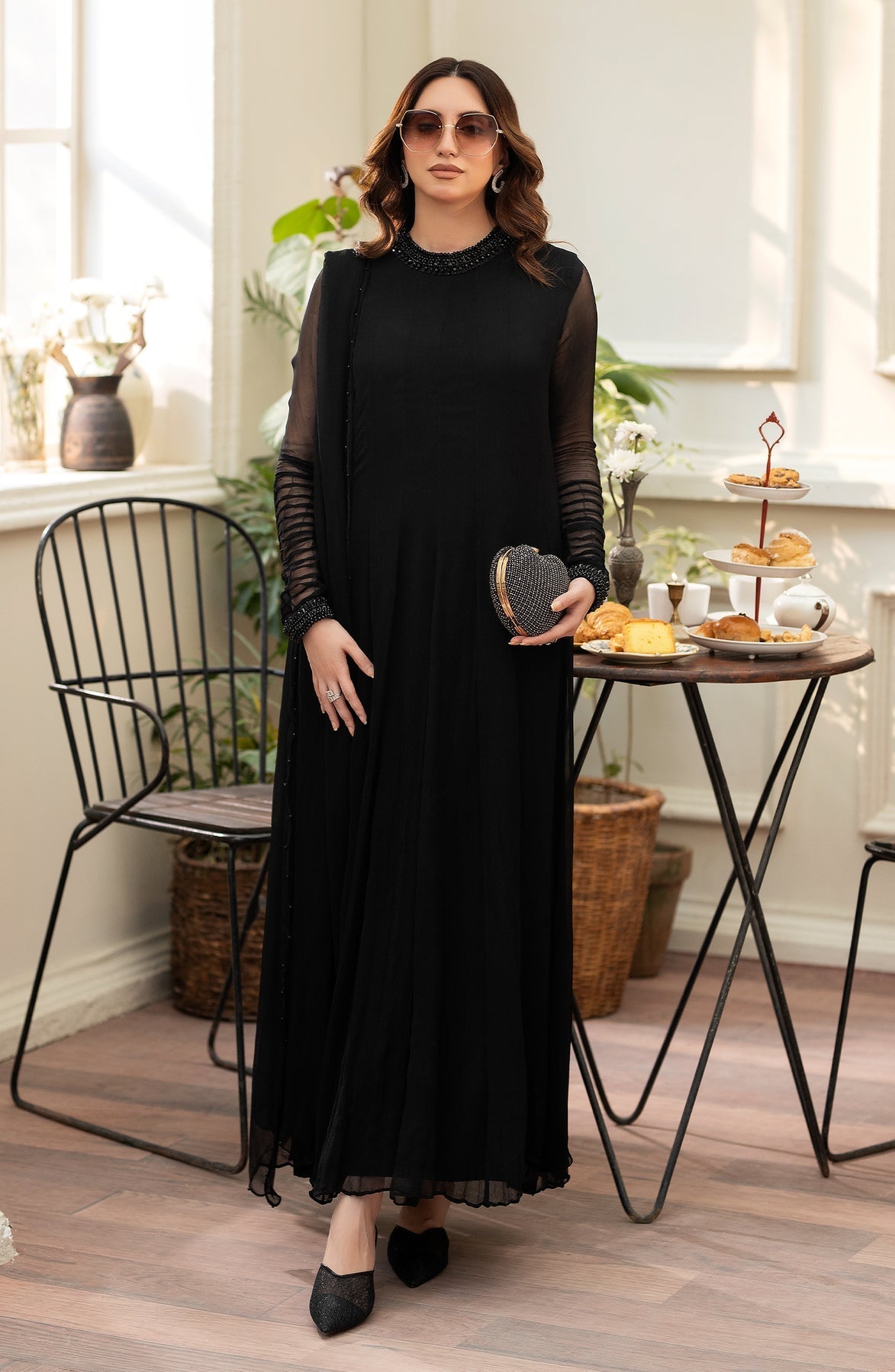 Zevk | Babes Pret | NIGHT IN GALE -  Zevk Ladies Clothes - Original Designer Dress - House of Maryam