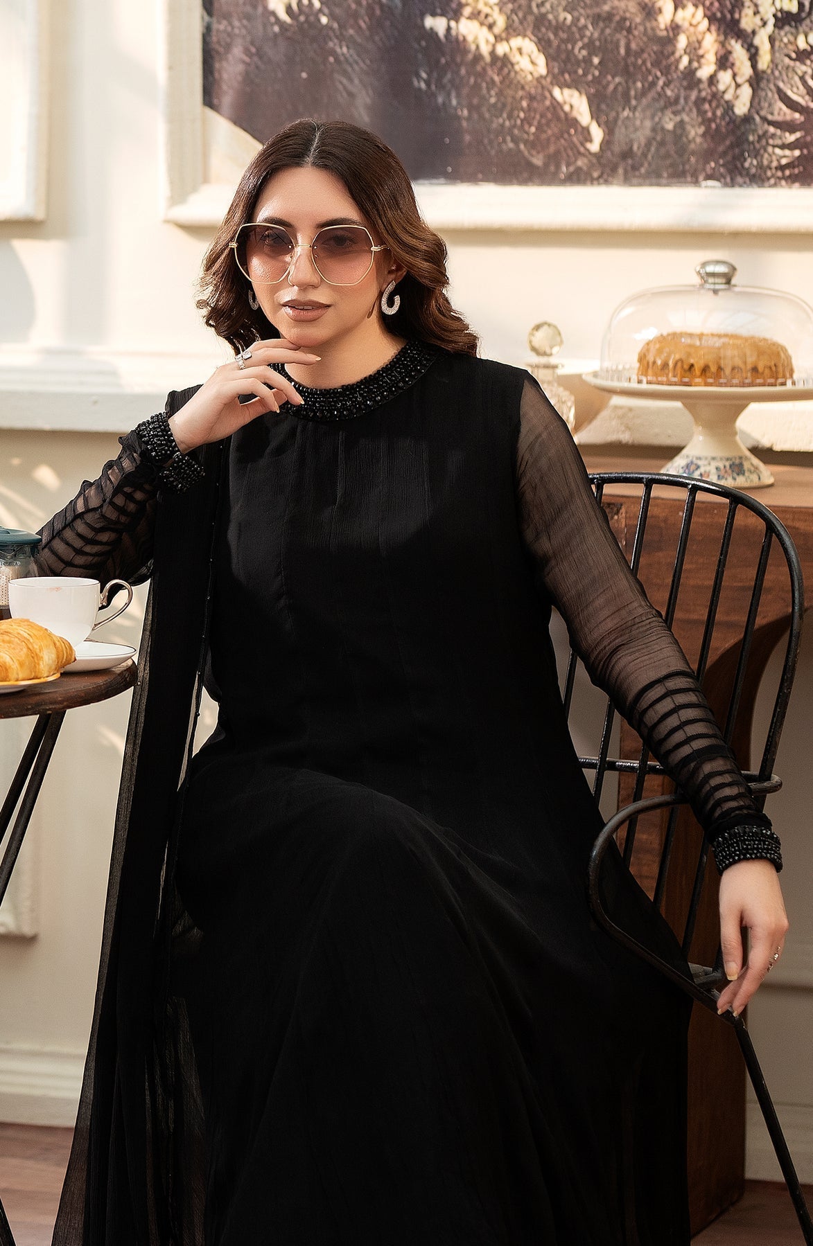 Zevk | Babes Pret | NIGHT IN GALE -  Zevk Ladies Clothes - Original Designer Dress - House of Maryam