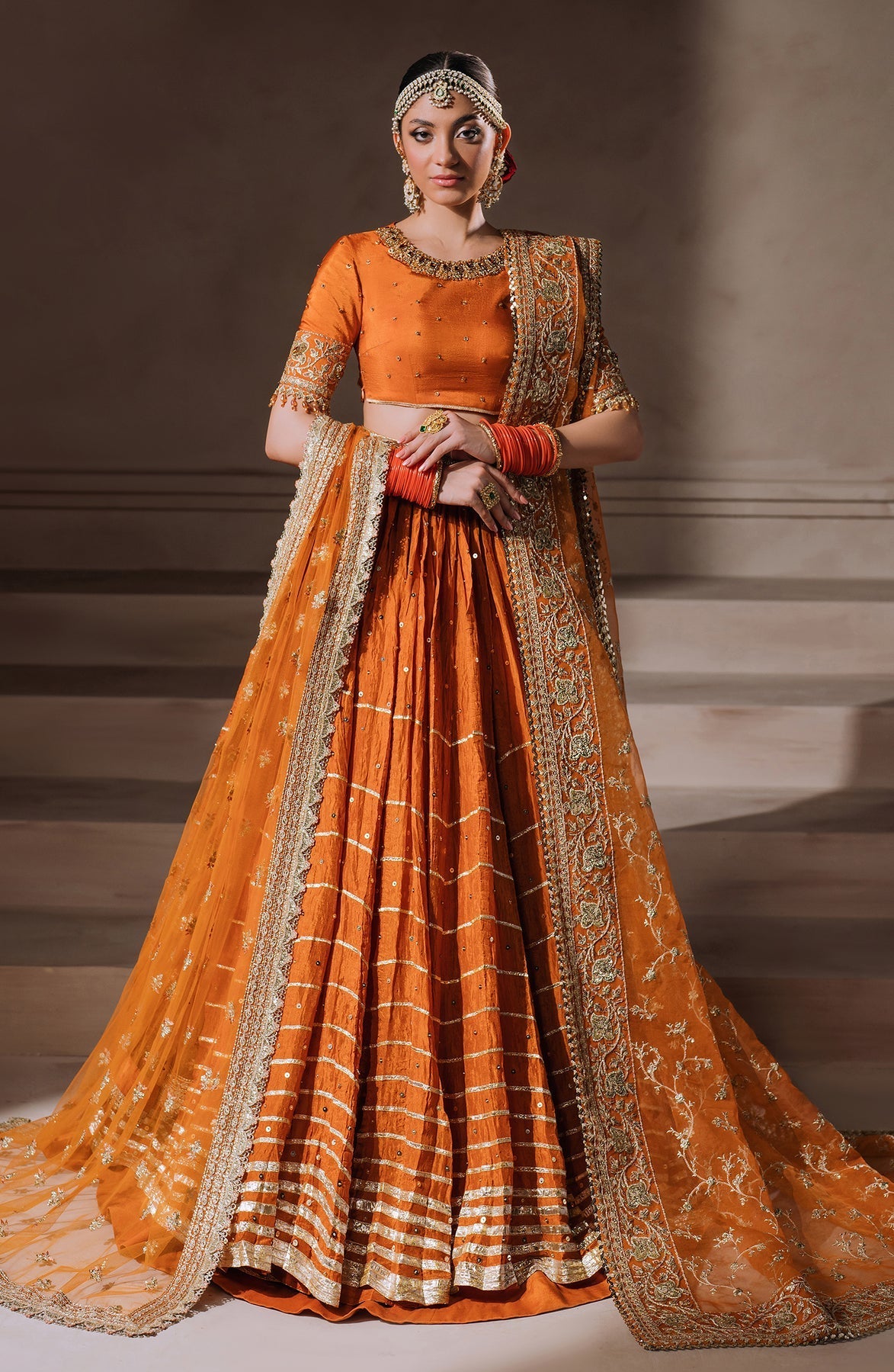 Zevk | Malika Jaan Bridals |  AALAM ZAIB -  Zevk Ladies Clothes - Original Designer Dress - House of Maryam