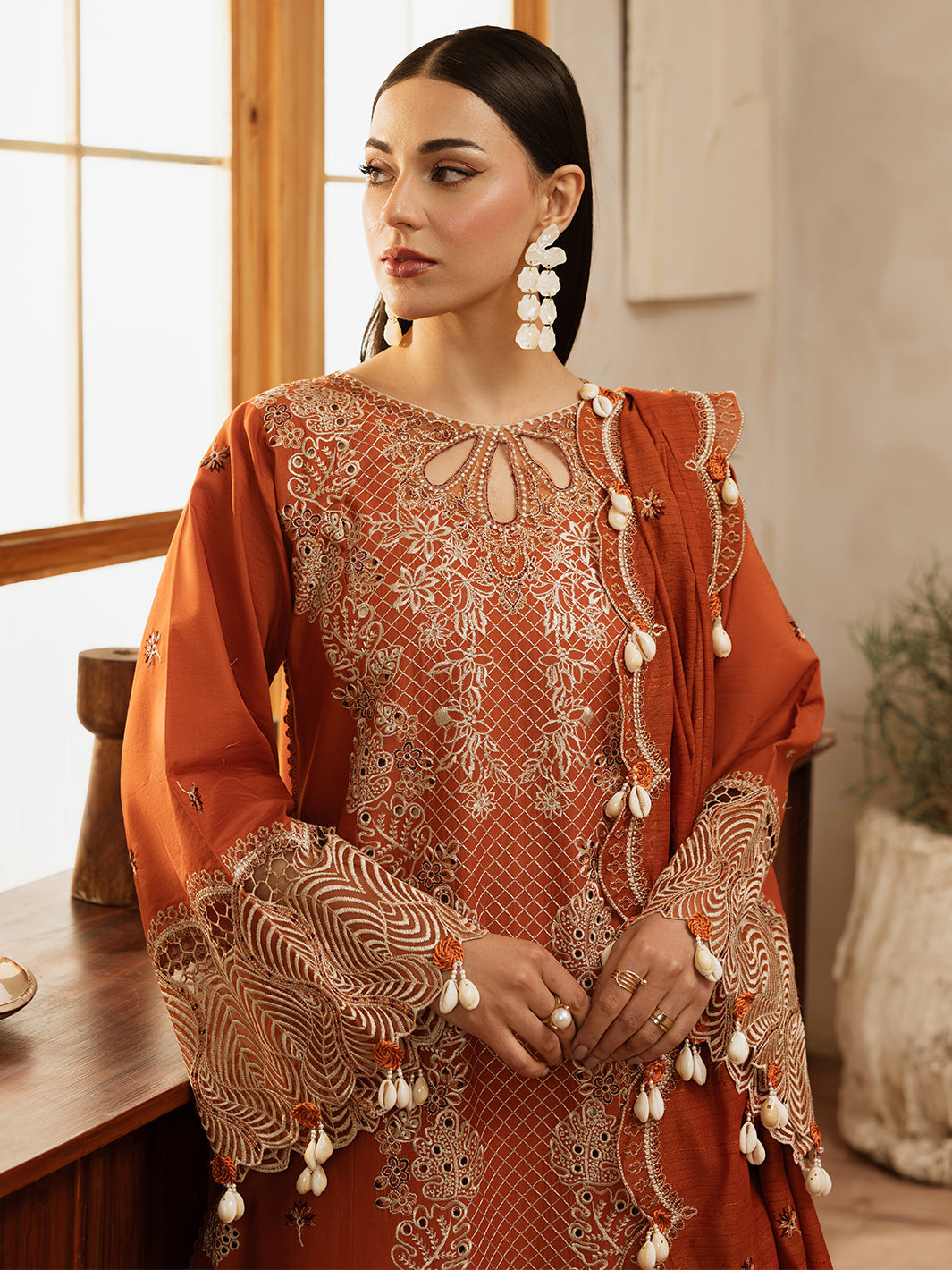 Mahnur | Florence Luxury Lawn 25 | ZIMAL -  Mahnur Ladies Clothes - Original Designer Dress - House of Maryam