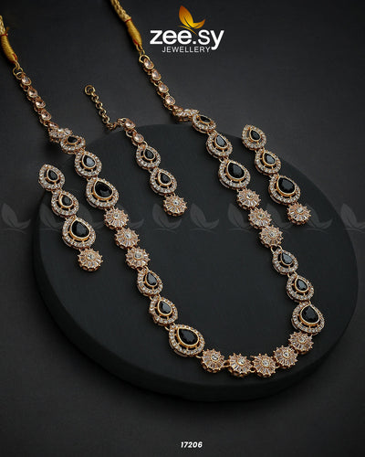 Serenity Mala Necklace -  Zeesy Necklace Sets - Original Designer Dress - House of Maryam