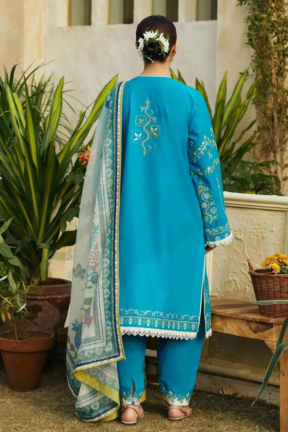 Zara Shahjahan | Coco Lawn 24 | ZOYA-8B -  Zara Shahjahan Luxury - Original Designer Dress - House of Maryam