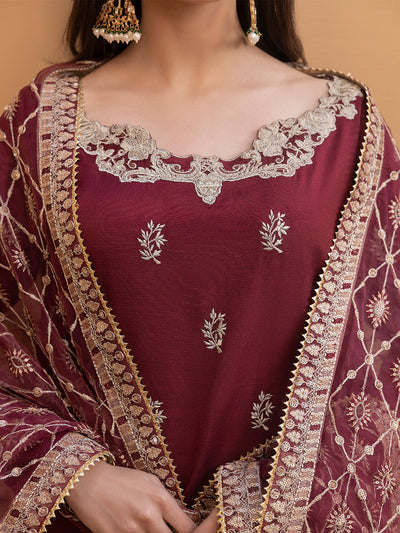 Hem Stitch | Raw Silk Edit 25 | Zurina -  Hemstitch Ladies Clothes - Original Designer Dress - House of Maryam