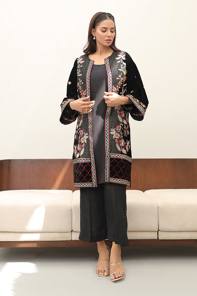 Zellbury | Winter Pret | Embroidered Kurta Trouser - 3273 -  Zellbury Women Luxury Pret - Original Designer Dress - House of Maryam