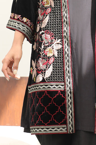 Zellbury | Winter Pret | Embroidered Kurta Trouser - 3273 -  Zellbury Women Luxury Pret - Original Designer Dress - House of Maryam
