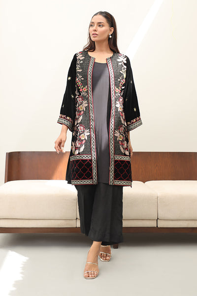Zellbury | Winter Pret | Embroidered Kurta Trouser - 3273 -  Zellbury Women Luxury Pret - Original Designer Dress - House of Maryam