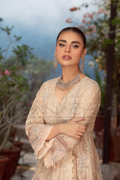 Panache | Pret | A Creamy Affair -  Panache By Mona  - Original Designer Dress - House of Maryam