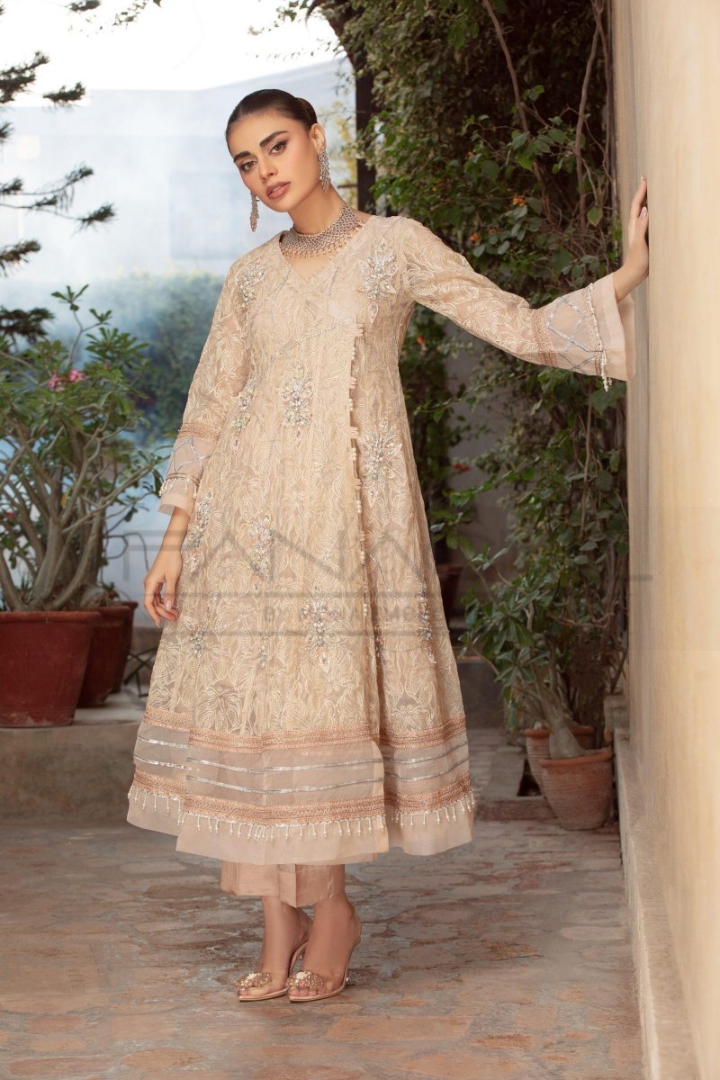Panache | Pret | A Creamy Affair -  Panache By Mona  - Original Designer Dress - House of Maryam