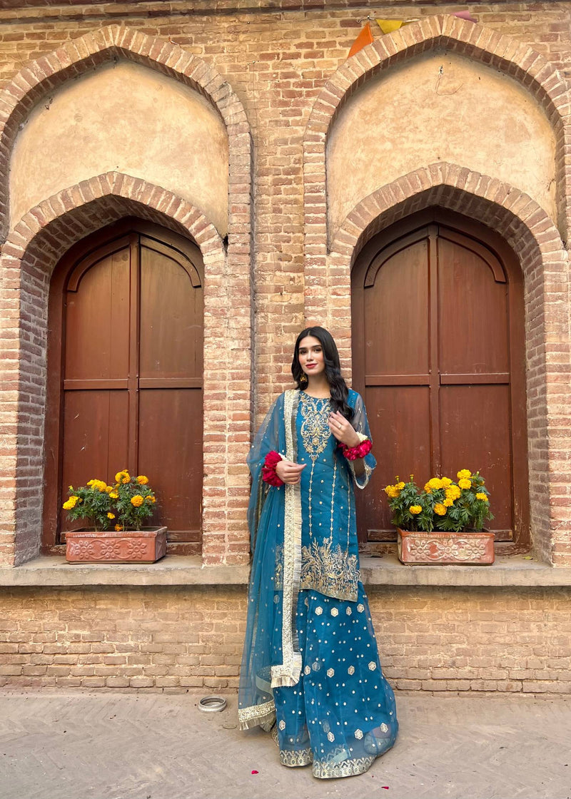 Daud Abbas | Formals Collection | Imroz -  Daud Abbas Formal - Original Designer Dress - House of Maryam