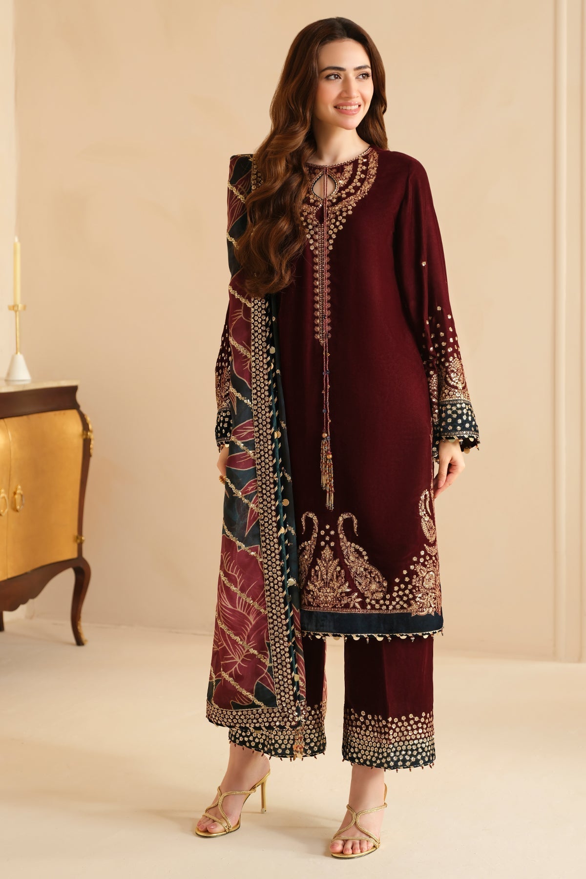 Jazmin | Velvet Edit 24 | Velvet Formal VF-2038 -  Jazmin Formal - Original Designer Dress - House of Maryam