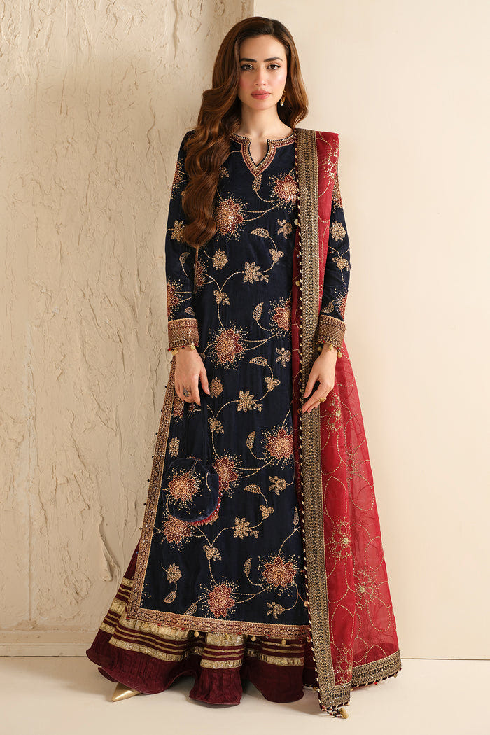 Jazmin | Velvet Edit 24 | VF-2040 -  Jazmin Ladies Clothes - Original Designer Dress - House of Maryam