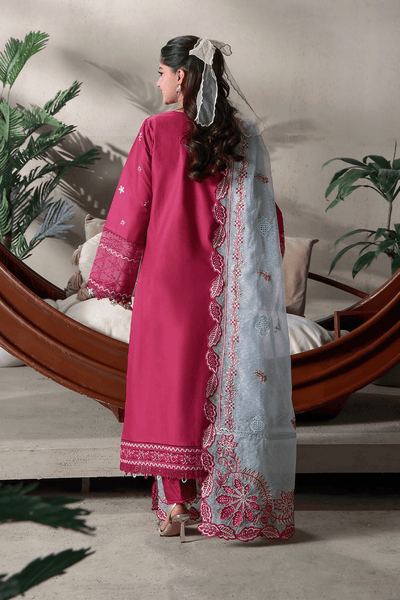 Aabyaan | Saagar Luxury Festive Lawn 26 | NOOR (AL-04)-Brand:Aabyaan-Type:Ladies Clothes-Wine-Lawn-House of Maryam- Buy in UK, USA