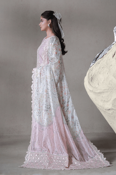 Aabyaan | Saagar Luxury Festive Lawn 26 | RIMAL (AL-05)-Brand:Aabyaan-Type:Ladies Clothes-Light Pink-Lawn-House of Maryam- Buy in UK, USA