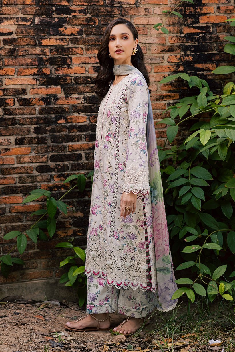 Aabyaan | Shezlin Chikankari Eid Edit 26 | ELARA (AV-02)-Brand:Aabyaan-Type:Ladies Clothes-Off White-Chikankari-House of Maryam- Buy in UK, USA