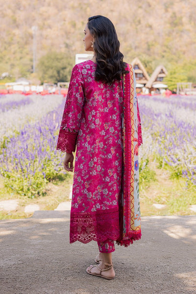 Aabyaan | Shezlin Chikankari Eid Edit 26 | FARYAL (AV-08)-Brand:Aabyaan-Type:Ladies Clothes-Dark Pink-Chikankari-House of Maryam- Buy in UK, USA