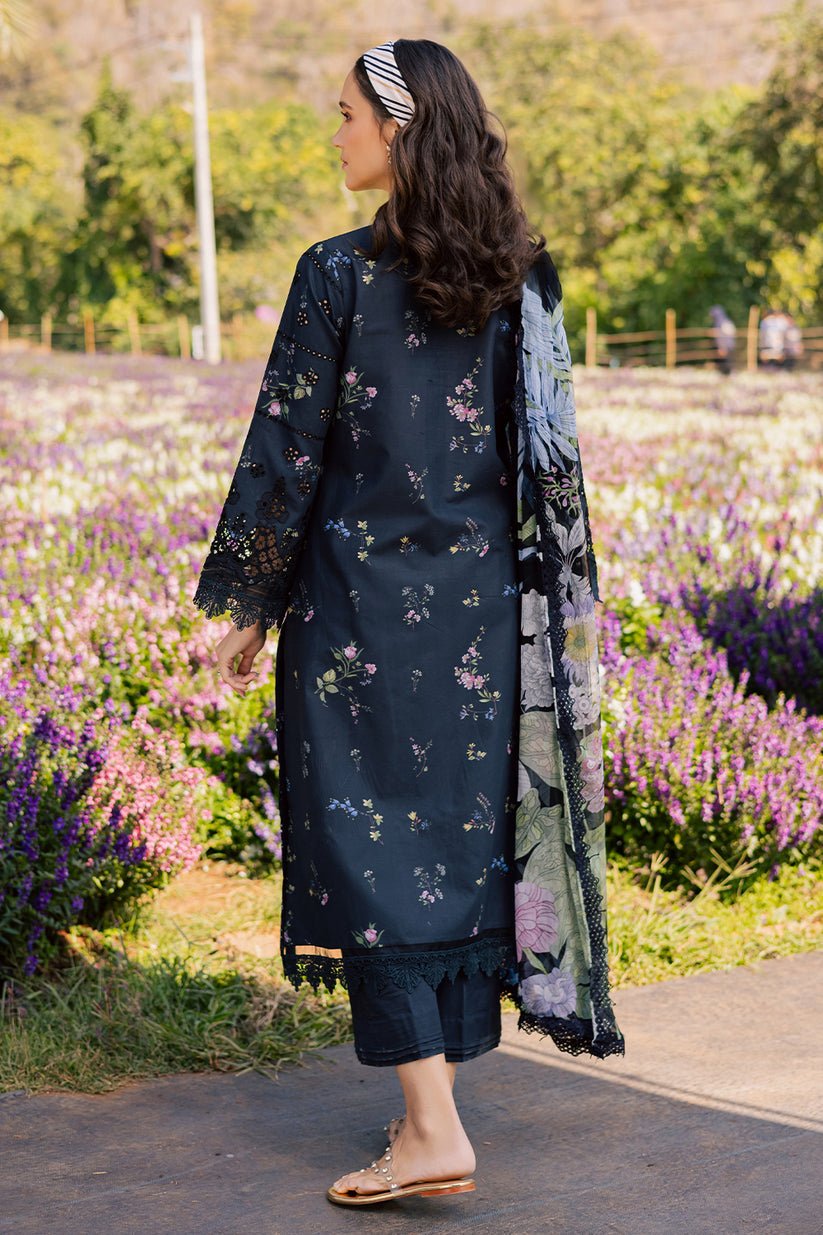 Aabyaan | Shezlin Chikankari Eid Edit 26 | LIYANA (AV-07)-Brand:Aabyaan-Type:Ladies Clothes-Black-Chikankari-House of Maryam- Buy in UK, USA