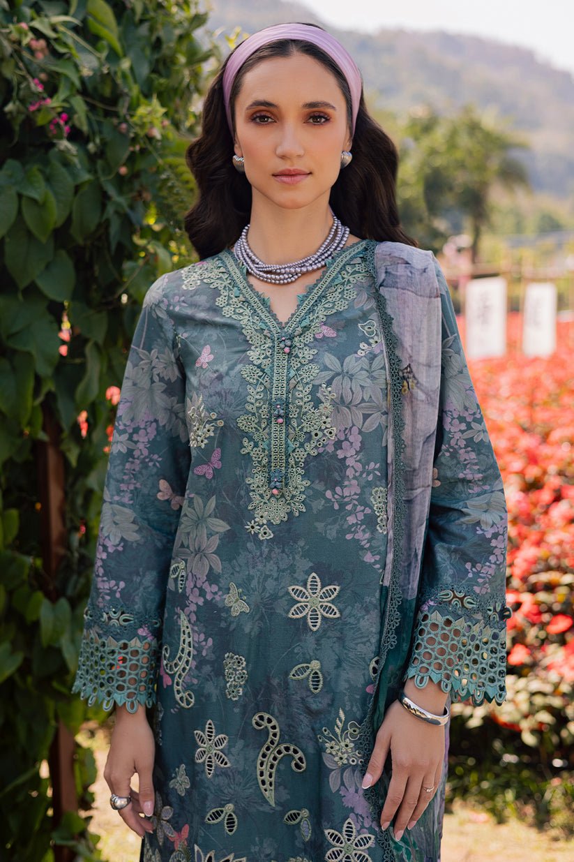 Aabyaan | Shezlin Chikankari Eid Edit 26 | MEHRVEEN (AV-12)-Brand:Aabyaan-Type:Ladies Clothes-Zinc-Chikankari-House of Maryam- Buy in UK, USA