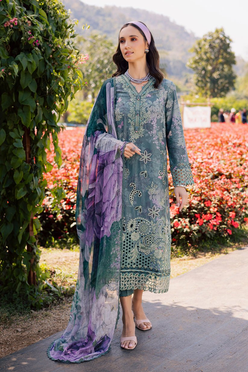 Aabyaan | Shezlin Chikankari Eid Edit 26 | MEHRVEEN (AV-12)-Brand:Aabyaan-Type:Ladies Clothes-Zinc-Chikankari-House of Maryam- Buy in UK, USA