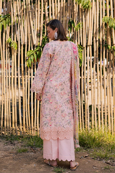 Aabyaan | Shezlin Chikankari Eid Edit 26 | NAQSH (AV-06)-Brand:Aabyaan-Type:Ladies Clothes-Light Peach Pink-Chikankari-House of Maryam- Buy in UK, USA