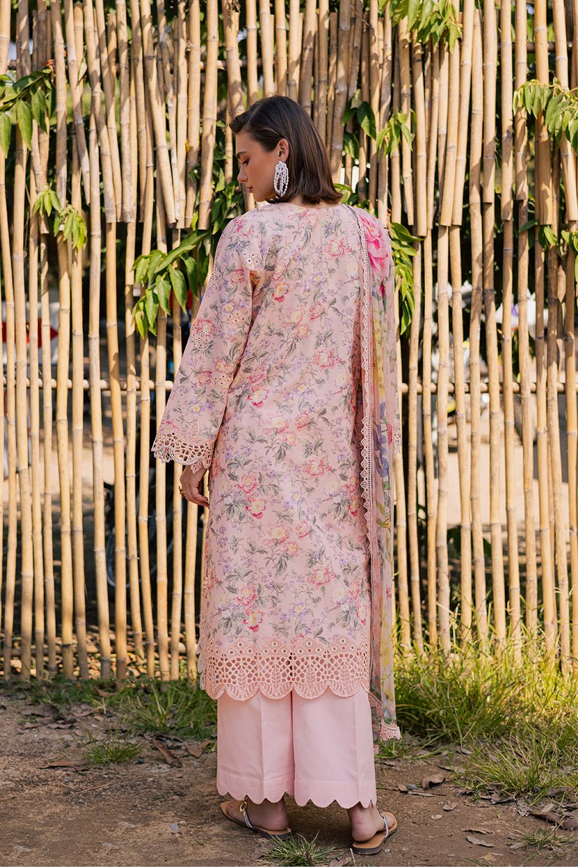 Aabyaan | Shezlin Chikankari Eid Edit 26 | NAQSH (AV-06)-Brand:Aabyaan-Type:Ladies Clothes-Light Peach Pink-Chikankari-House of Maryam- Buy in UK, USA