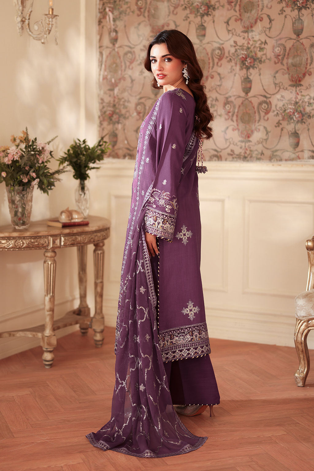 Ramsha | Aangan Luxury Raw silk | AA-208